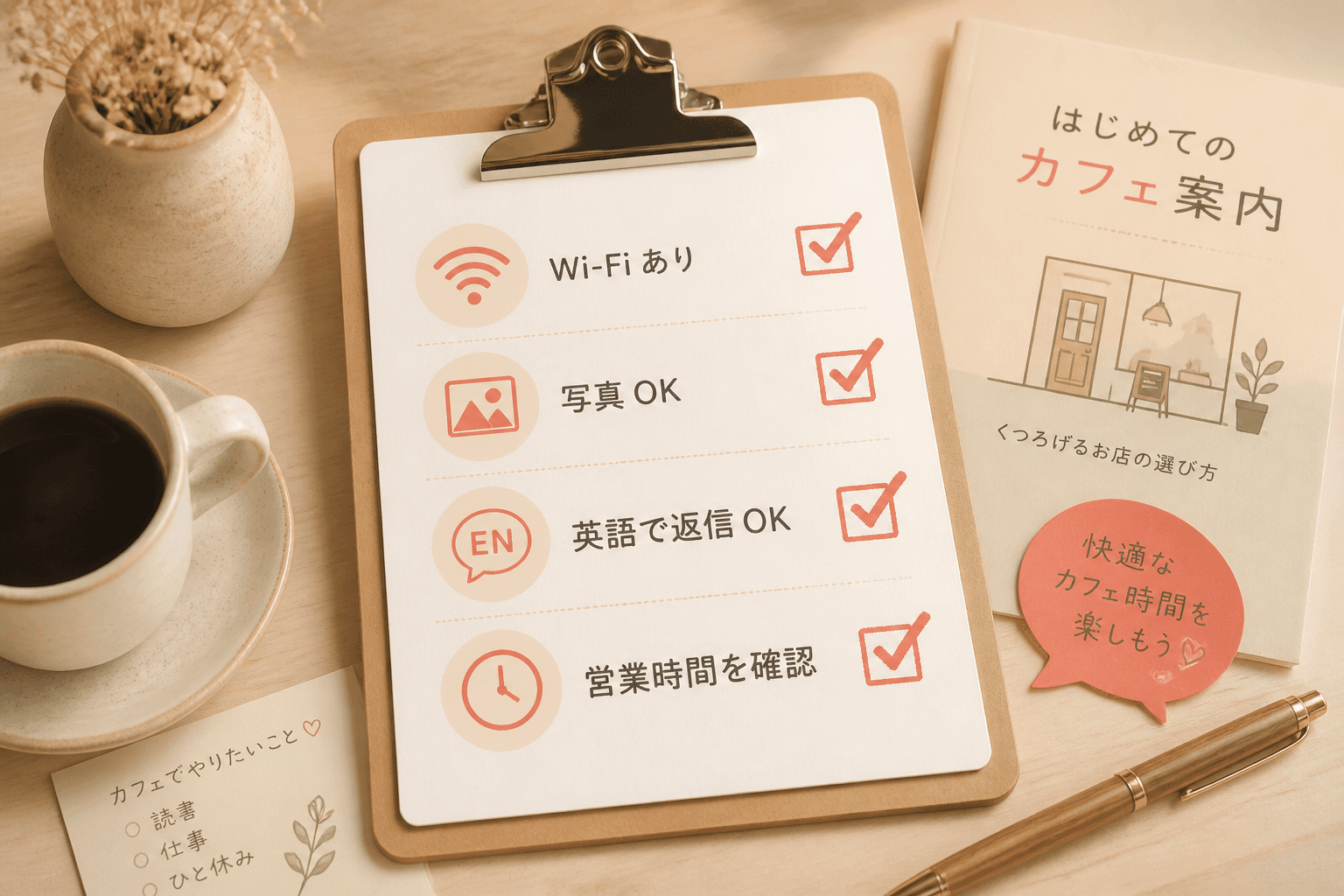 インバウンド運用のチェックリストイメージ