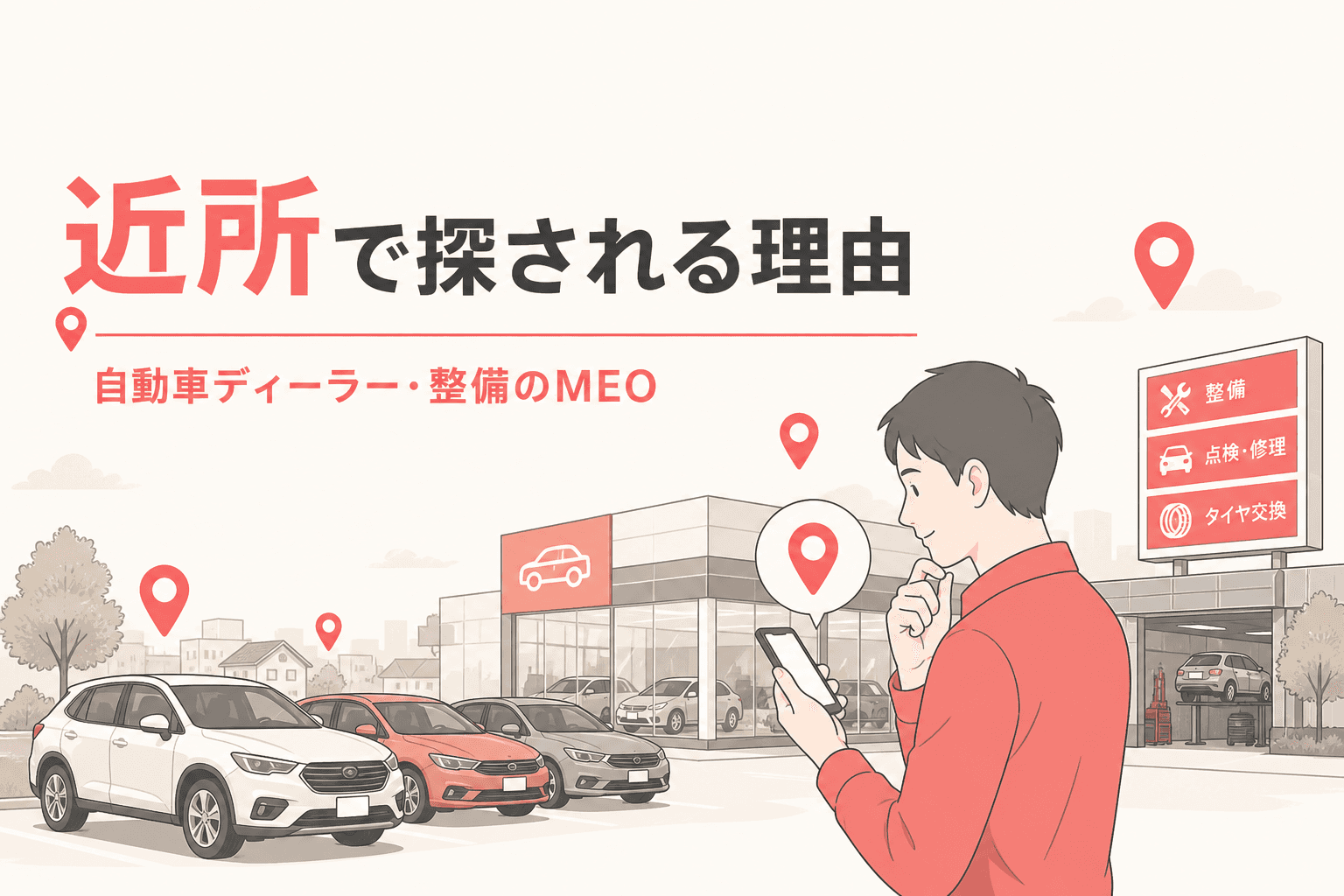 検索行動のイメージ