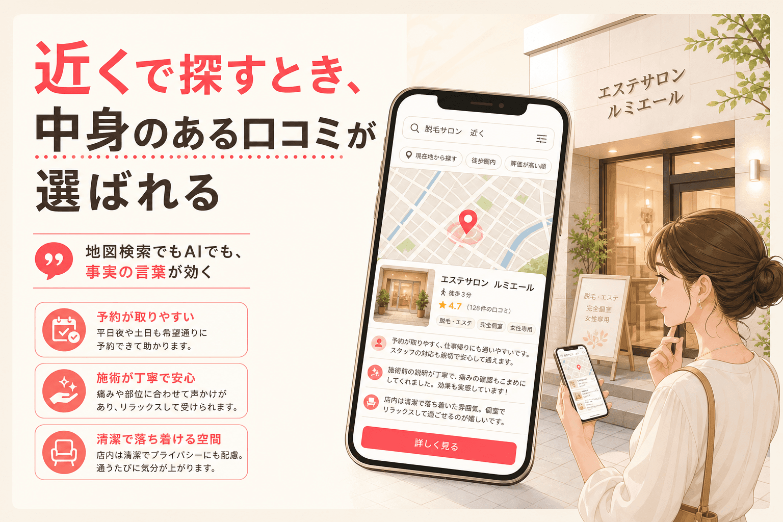 検索行動のイメージ