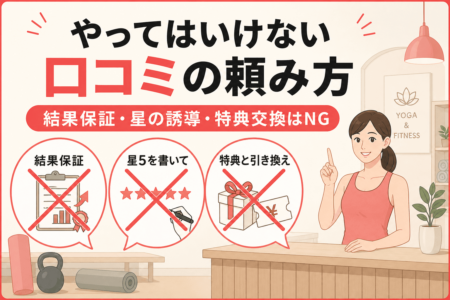 注意点のイメージ