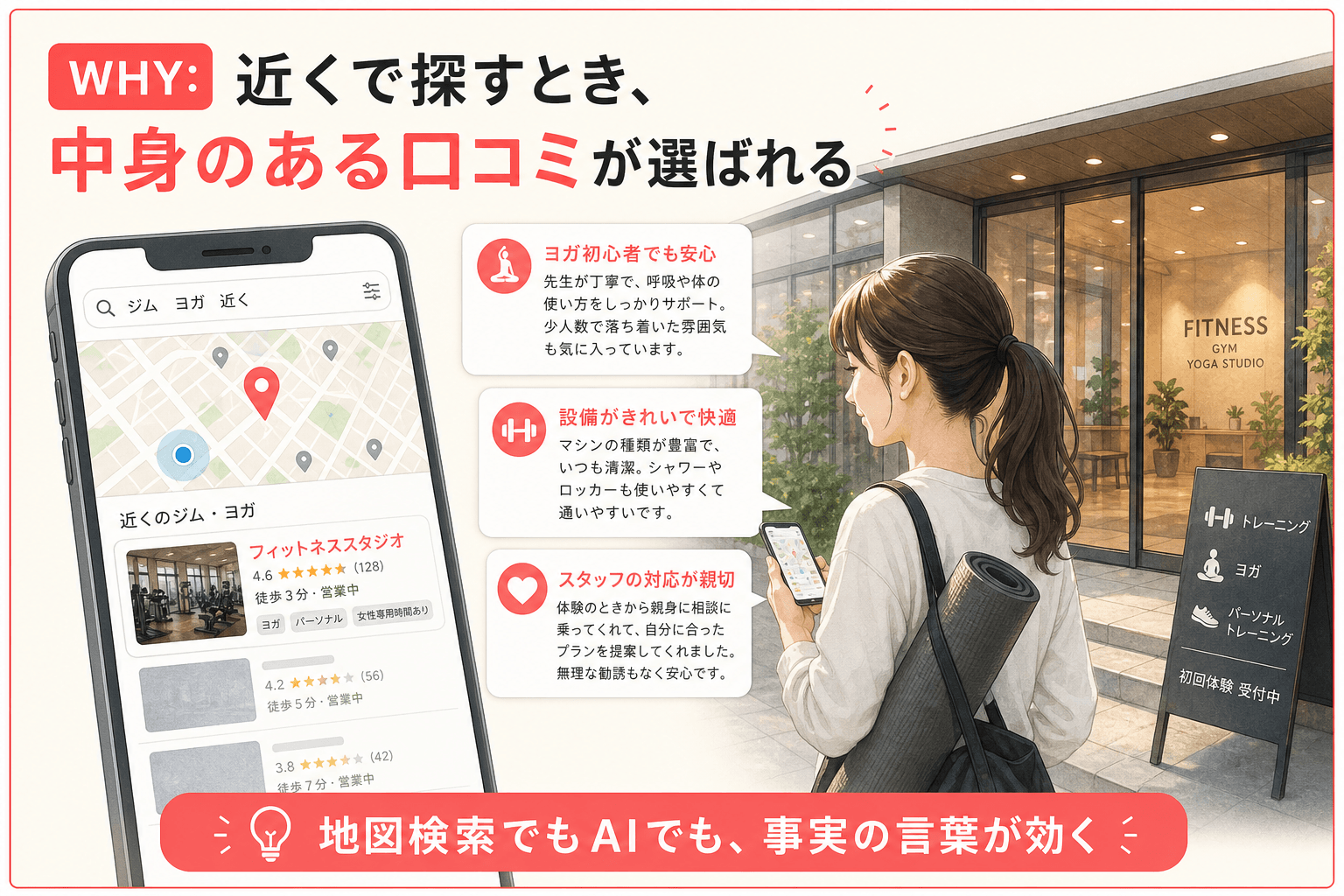 検索行動のイメージ