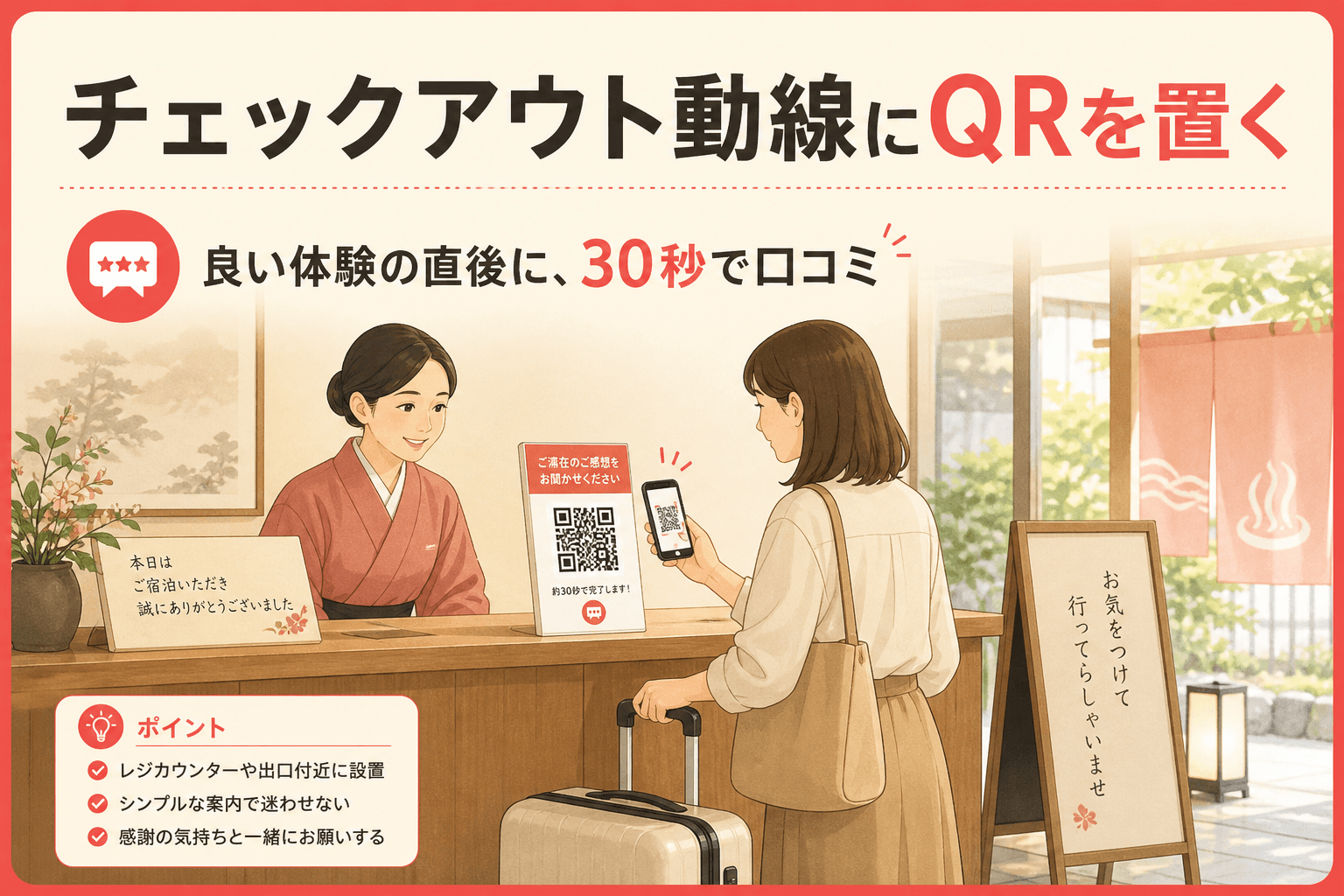 口コミ案内のイメージ