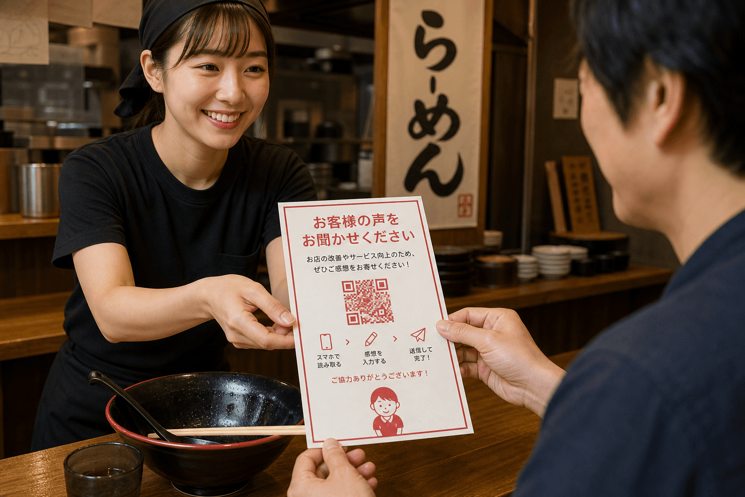 口コミ案内のイメージ