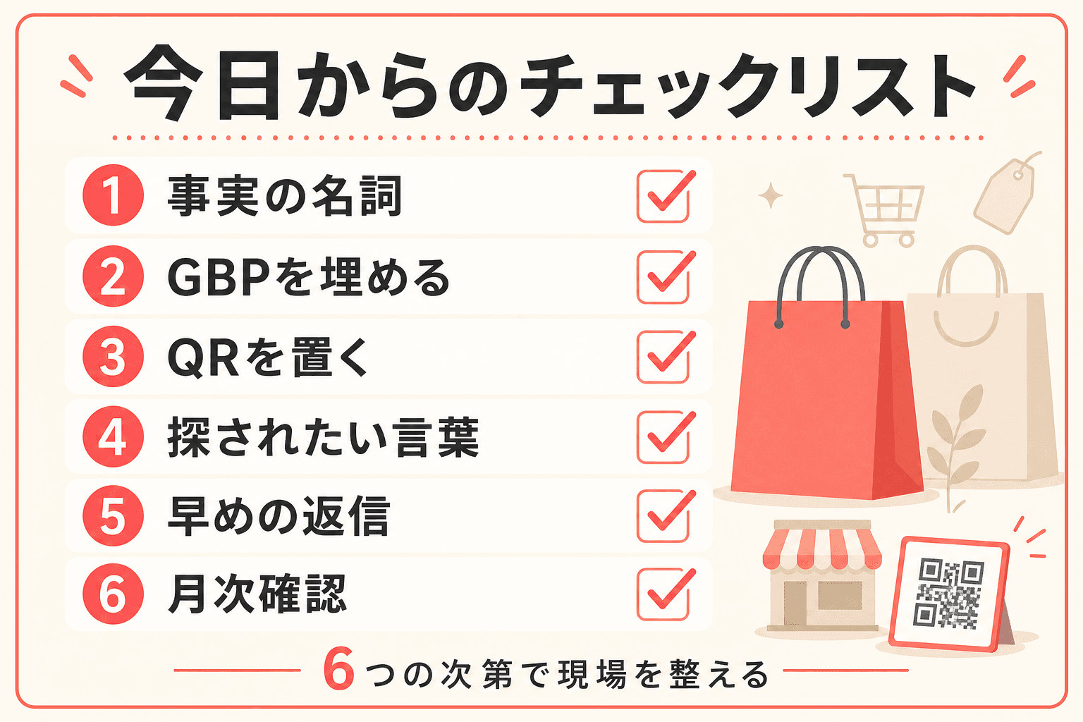 月次チェックリストのイメージ