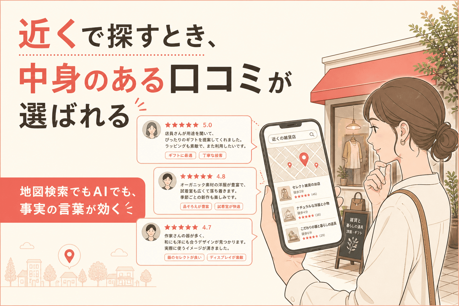 検索行動のイメージ